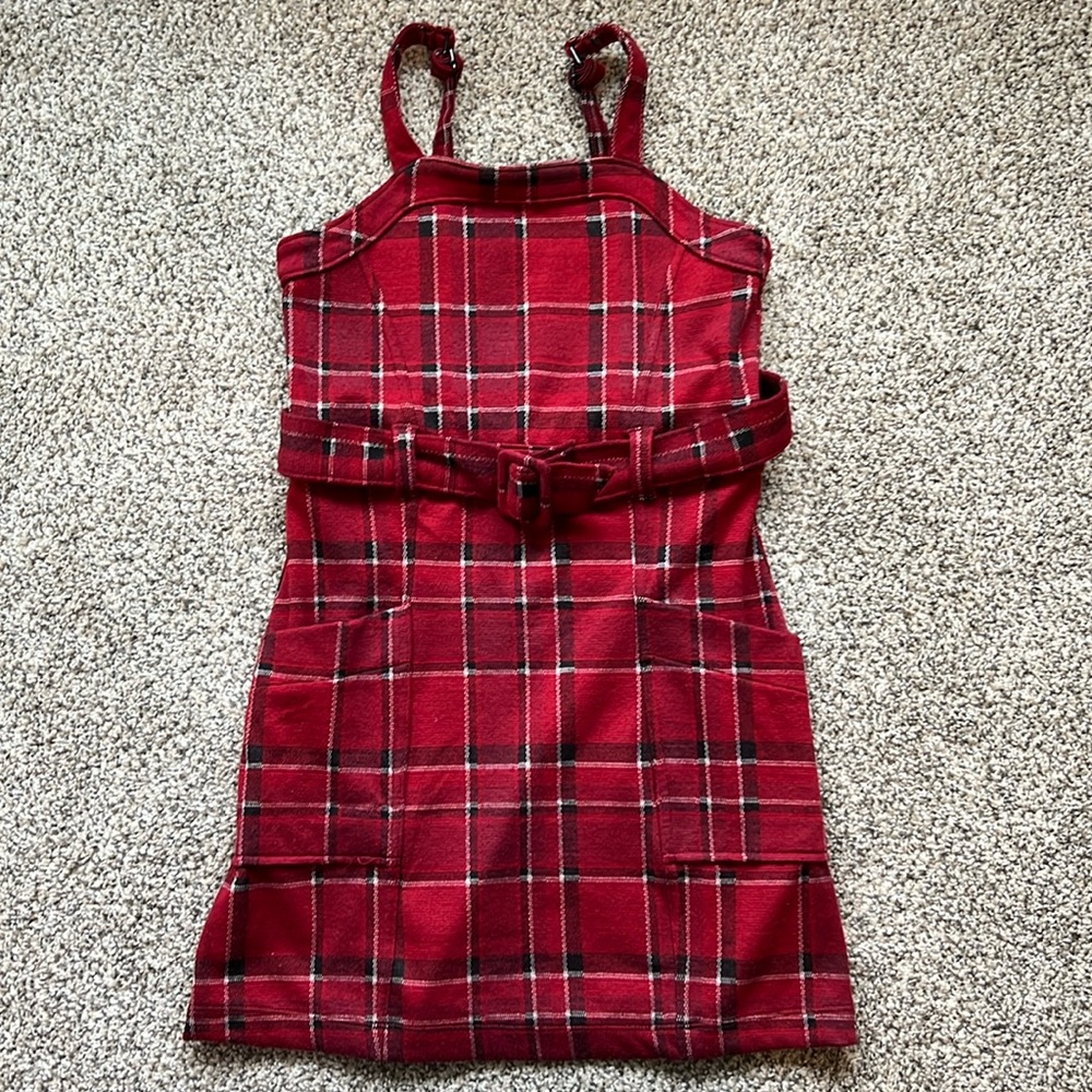 Girls Abercrombie Kids holiday dress.